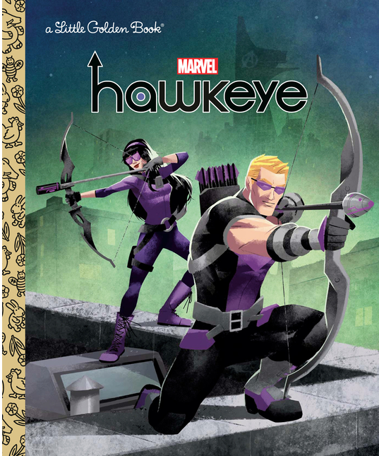 Hawkeye Little Golden Book