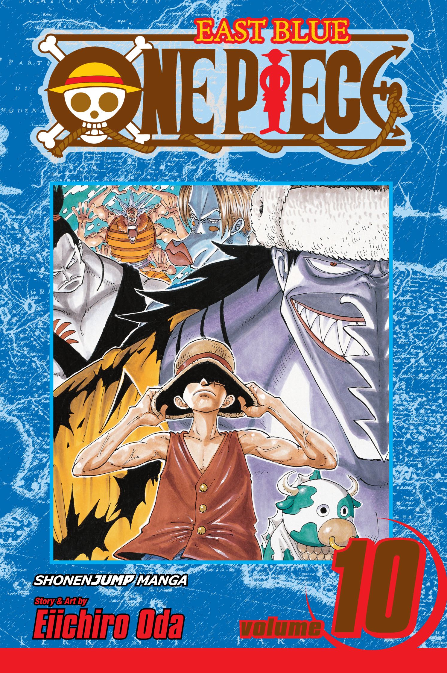 One Piece, Vol. 10: Ok, Let's Stand Up! by Eiichiro Oda