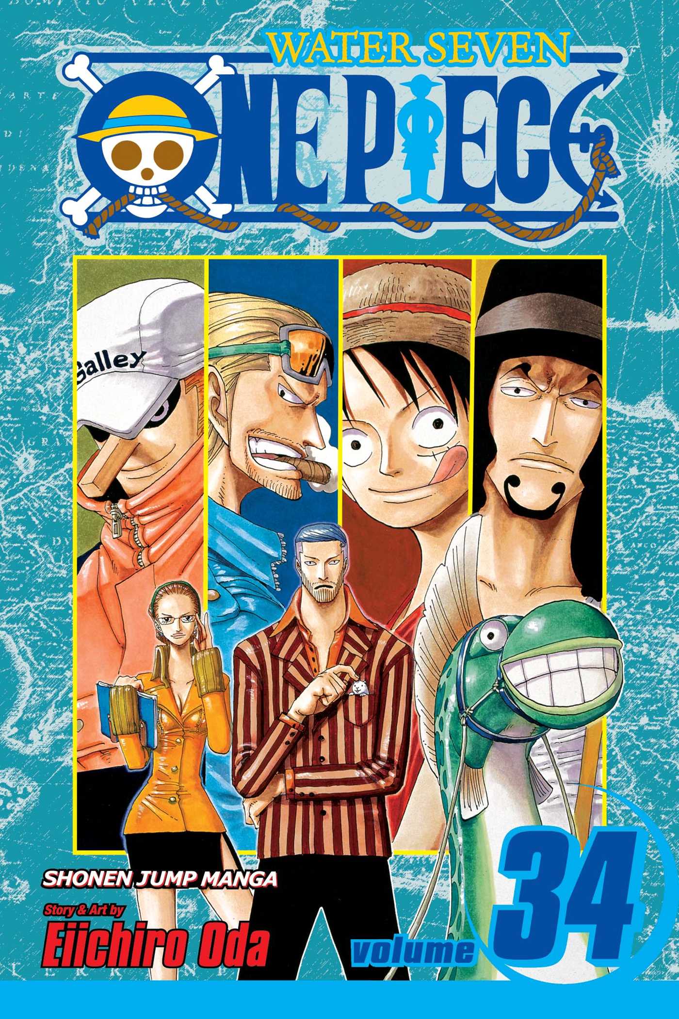 One Piece, Vol. 34: The City of Water, Water 7 by Eiichiro Oda