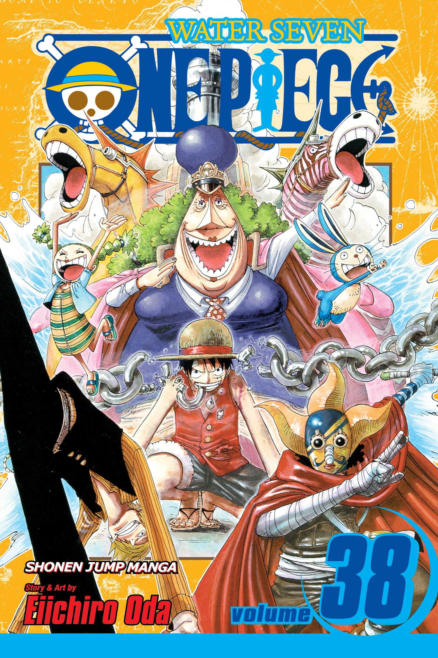One Piece, Vol. 38: Rocketman!! by Eiichiro Oda