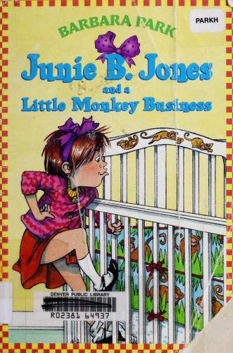 Junie B. Jones and a Little Monkey Business cover