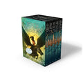 Percy Jackson and the Olympians 5 Book Paperback Boxed Set (W/Poster) book cover